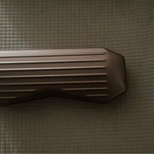 Glasses Case, Hard, Spring Type, Aluminum, Plated, Lightweight, Durable, Brown